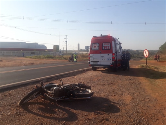 O Samu foi acionado e prestou atendimentos às vítimas (Foto: A Cidade)