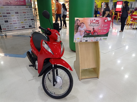 Moto Honda/Biz 0km (Foto: A Cidade) 