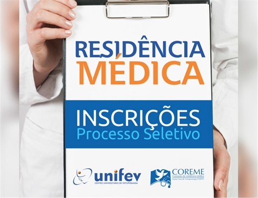 Unifev e Santa Casa abrem inscrições para Residência Médica