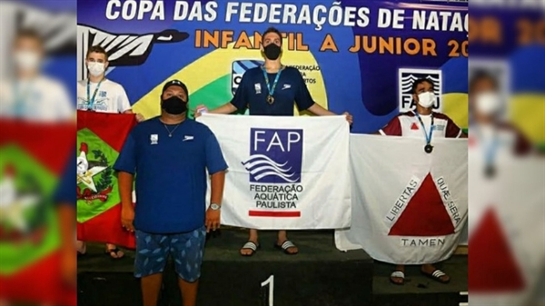 O multicampeão do Centro de Formação de Votuporanga conquistou importantes resultados na Copa das Federações no Rio de Janeiro (Foto: Divulgação)