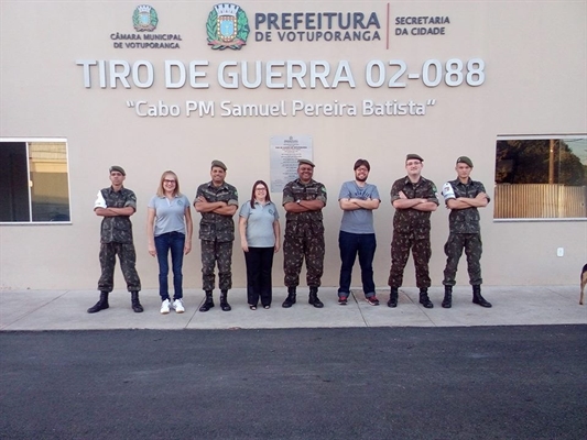  Tem início processo de recrutamento para o Serviço Militar Obrigatório 2019 (Foto: Divulgação/Prefeitura de Votuporanga) 