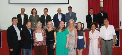 Representante do Conselho do Idoso recebe homenagem