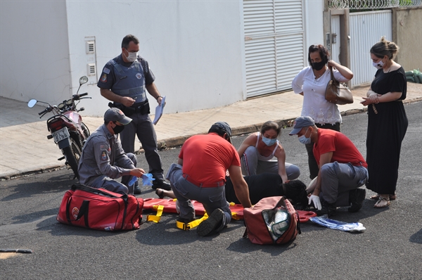 Marido nega ter atropelado a esposa (Foto: A Cidade)