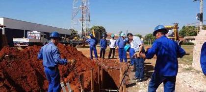 Saev realiza treinamento de escoramento de valas