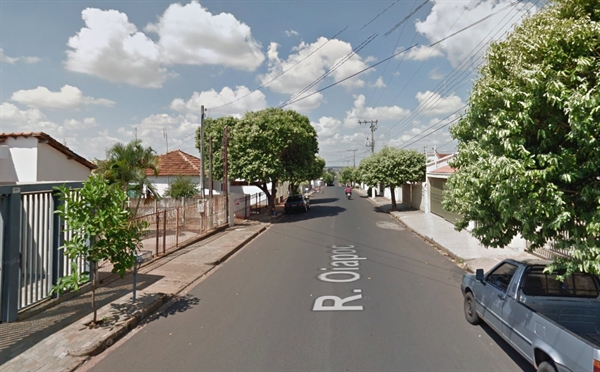 O crime aconteceu na noite de quarta-feira (26), na rua Oiapoc, no bairro Vila Marin, em Votuporanga (Foto: Reprodução)