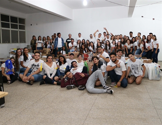 A ação contou ainda com mais de 300 doações de sangue e trabalho voluntário em entidades assistenciais de Votuporanga (Foto:Unifev)