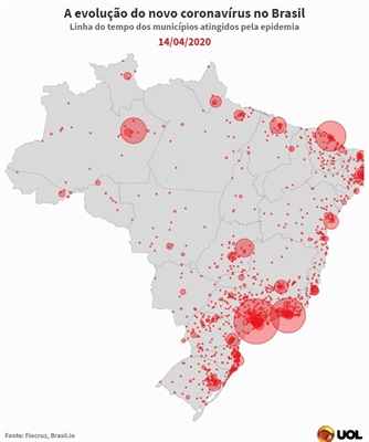 O balanço do Ministério da Saúde, divulgado na segunda-feira (25) informa 23.473 mortos e 374.898 casos (Foto: Imagem Ilustrativa)