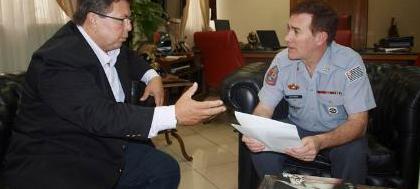 Carlão Pignatari reivindica mais efetivo da PM