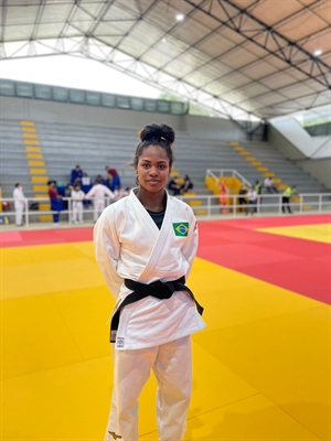 A judoca Nauana Dores disputa nesta sexta-feira (26), às 11h, em Cali, o Campeoanto Pan-Americano Júnior em busca do sonho das Olimpíadas em 2024  (Foto: Arquivo)