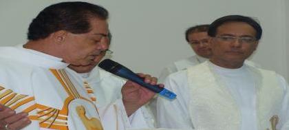 Padre Geomar Alves assume hoje a Paróquia Santa Luzia