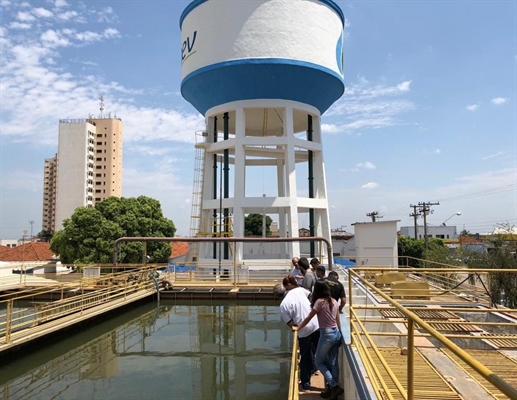 Os alunos dos 6º e 8º períodos participaram da visita (Foto: Divulgação/Unifev)