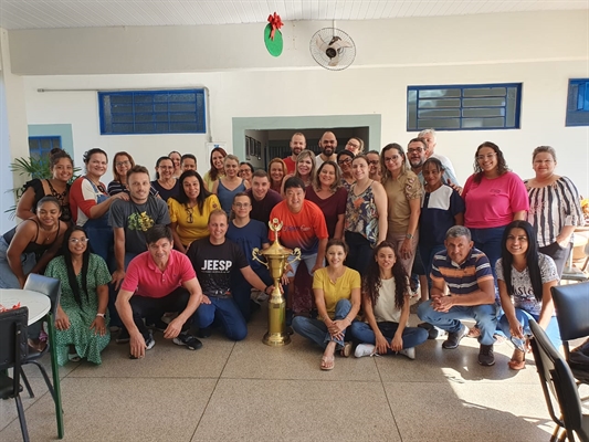  Escola Enny é a primeira do ranking entre todas as escolas da Diretória de Ensino no Jeesp  (Foto: Divulgação)