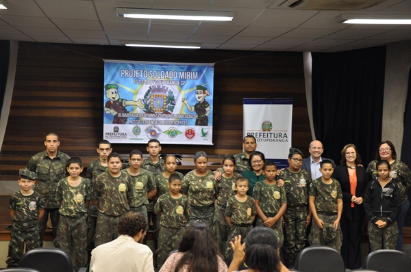 Primeira turma do Soldado Mirim terá formatura especial 