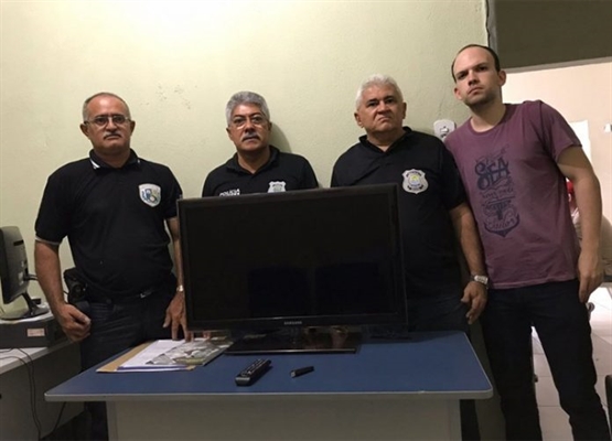 O vendedor e o comprador foram localizados e enquadrados por receptação culposa (Foto: Divulgação/Polícia Militar)