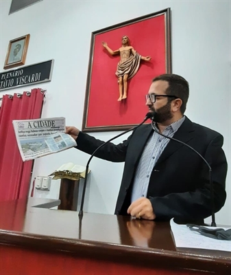 A Mesa Diretora da Câmara Municipal irá se reunir na segunda-feira para decidir sobre o futuro de Cabo Renato Abdala (Foto: Assessoria)