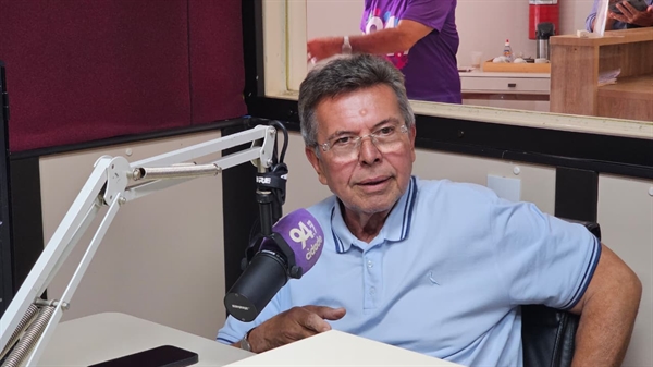O deputado Carlão Pignatari esteve ontem na Cidade FM para convidar a população para o Pet Day Votuporanga (Foto: A Cidade)