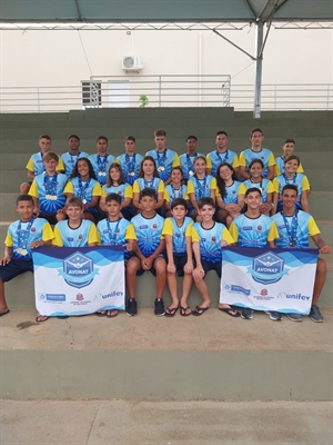  Parque Aquático Esportista Savério Maranho recebeu um grande público nos dois eventos  A equipe do Centro de Formação de Natação de Votuporanga/Unifev/Prefeitura Municipal/Avonat/Noroaço novamente fez bonito