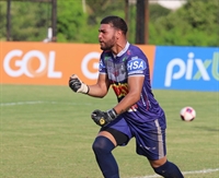 O goleiro Felipe Gustavo foi o autor da defesa, que garantiu a classificação para a segunda etapa da Copa São Paulo de Futebol Júnior  (Foto: Rafael Bento/CAV)
