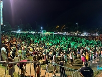Cerca de 25 mil pessoas passaram pelo Parque da Cultura durante o Carnaval, segundo a Secretaria Municipal da Cultura e Turismo (Foto: Prefeitura de Votuporanga)