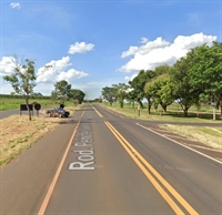 Acidente aconteceu na Rodovia Péricles Bellini, no trevo que dá acesso à Rodovia Waldemar Lopes Ferraz  (Foto: Reprodução)