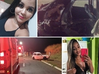 A jovem Tainá dos Santos Moreira, de apenas 25 anos, não resistiu aos ferimentos e morreu após o acidente (Foto: Região Noroeste)