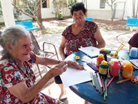 Pedagogia da UNIFEV desenvolve projeto no Lar São Vicente de Paulo