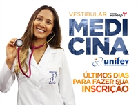 Inscrições para o Vestibular de Medicina Unifev terminam terça-feira (dia 8)