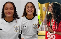 Gabriela Jordi, Rayane Maia e Raissa Santos acertaram com o Corinthians (Foto: Reprodução Instagram/Arquivo Pessoal)