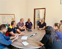 Conseg discute melhorias na segurança pública de Nhandeara