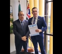 Durante o encontro, Marcomini apresentou um pedido formal de apoio financeiro no valor de um milhão e meio de reais (Foto: Divulgação)