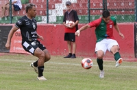 Portuguesa Santista e CAV jogaram na tarde deste sábado (8) (Foto: Douglas Teixeira/Agência Briosa)