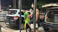 Rogério Schiavo, de 40 anos, segundo a polícia, tentaria fugir ontem pela manhã, mas foi interceptado na noite do dia anterior (Foto: Fernanda Cipriano/A Cidade)