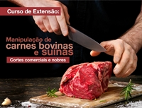 Curso de Gastronomia da Unifev oferece extensão sobre manipulação de carnes