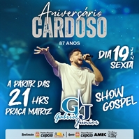 A abertura das comemorações se dará na sexta-feira (19), com um evento gospel (Foto: Divulgação)