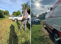 O caso aconteceu nesta terça-feira (2), no bairro Jardim Vista Alegre e o rapaz, de 31 anos (Foto: Divulgação)