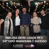 A colaboração com a Cidade FM trouxe ainda mais visibilidade e engajamento, contribuindo para o sucesso do evento (Foto: A Cidade)