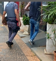 Procurado da Justiça é capturado pela Polícia Militar de Votuporanga (Foto: Divulgação)