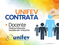 Curso de Medicina Veterinária da Unifev abre Processo Seletivo para contratação de docentes