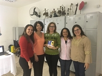 Colaboradoras da Unifev participam de curso sobre leitor digital para cegos