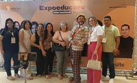 Representantes da educação de Nova Castilho participaram da Expoeducare em São José do Rio Preto  (Foto: Prefeitura de Novas Castilho)