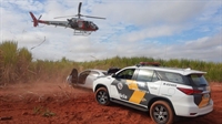 Ação que encontrou o carro aconteceu em conjunto entre a Polícia Militar e o TOR (Tático Ostensivo Rodoviário), da Polícia Rodoviária (Foto: Reprodução/Região Noroeste)