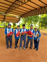 Equipe da Associação Nipo Cultural e Esportiva de Votuporanga (Ancevo) foi campeã em Lins  (Foto: Ancevo)
