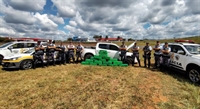 A ação foi conduzida pela equipe do Policiamento Rodoviário do 2º Batalhão da Polícia Rodoviária (Foto: Divulgação)