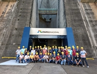 Alunos do curso de Engenharia Elétrica da Unifev visitam a Usina Hidrelétrica de Itaipu