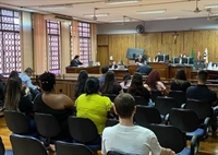 Em Júri popular realizado em Rio Preto, Carlos foi condenado a 50 anos de prisão em regime fechado (Foto: Eduardo Monteiro/TV Tem)