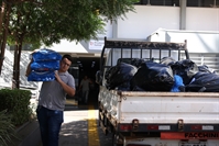 Os dois Câmpus da Instituição foram pontos de coleta da Campanha do Bem realizada pelo Fundo Social de Solidariedade (Foto: Unifev)