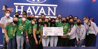 A iniciativa consiste em convidar os clientes durante o pagamento de suas compras no caixa a doar parte de seu troco para uma instituição social. Todos os anos, o projeto tem duas edições, uma em cada semestre (Foto: Santa Casa de Votuporanga)