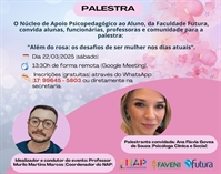 Faculdade Futura realiza palestra para mulheres (Foto: Divulgação)