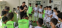 Base da Votuporanguense fez seus primeiros jogos na Arena Plínio Marin no Campeonato Paulista (Foto: CAV)