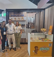  A marca foi uma das expositoras no estande do Sebrae-SP durante o evento realizado de 7 a 9 de abril, em São Paulo (Foto: Sebrae-SP)